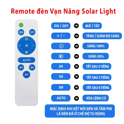 Đèn pha năng lượng mặt trời vạn năng solar 200w 