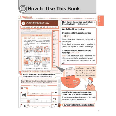 Sách 500 Chữ Kanji Cơ Bản Vol.2 (Kèm QR) - First News