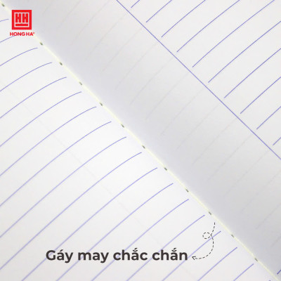 Sổ bìa bồi kẻ ngang B5 300 trang Hồng Hà Subject - 4536