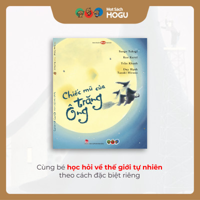 Truyện Ehon bé 3-4-5 tuổi - Bộ 4 cuốn Ông Trăng Diệu Kỳ