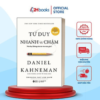 Sách- Tư Duy Nhanh Và Chậm- Phillip Kerr- Tư Duy, Kỹ Năng Sống (Tái Bản 2024)(269)- 2HBooks