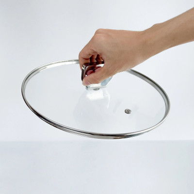 Chảo lẩu inox 316 đúc liền khối Hàn Quốc CIC6620 size 26cm kèm vung kính