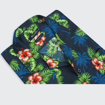 Áo sơ mi nam họa tiết đi biển NOVELTY 200116N