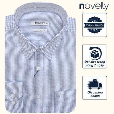 ÁO SƠ MI NAM DÀI TAY NOVELTY REGULAR FIT RECYCLED