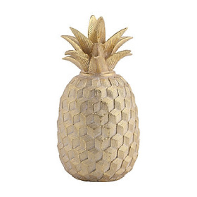 Tượng Trang Trí Heron Nhựa Thuỷ Tinh PINEY Màu Vàng W11xD11.3xH22.7 Cm|Index Living Mall|Nội Thất Thái Lan