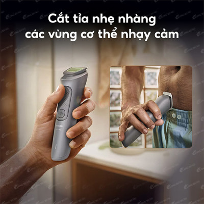 Tông đơ đa năng Philips All-in-One Trimmer 3000 Series MG3911/15 - Hàng chính hãng