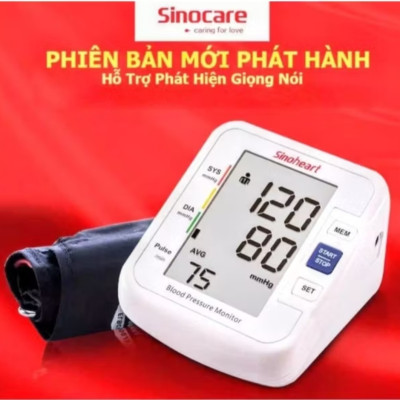 1 MÁY ĐO HUYẾT ÁP BẮP TAY GIỌNG NÓI TIẾNG VIỆT KIỂM TRA SỨC KHỎE HÀNG NGÀY