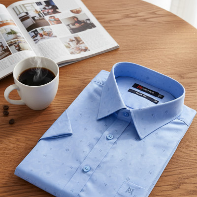 Áo sơ mi tay ngắn Khatoco (size S->5XL)