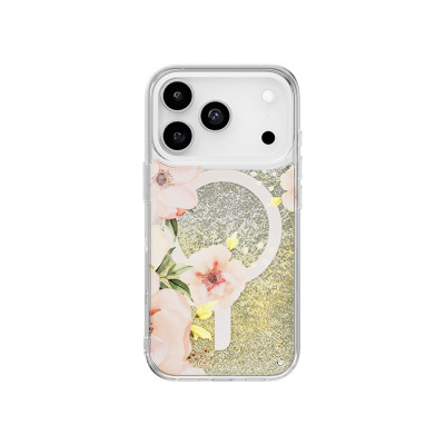Ốp Lưng UNIQ COEHL FLEURETTE Cho iPhone 17 Pro Max Hiệu Ứng Cát Chảy Tuyệt Đẹp Khi Xoay Điện Thoại Hàng Chính Hãng