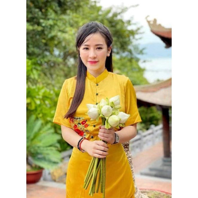 ĐỒ LAM ĐI CHÙA  Set Đồ Lam Đi Chùa Vải Lụa Cao Cấp  đồ Lam nữ