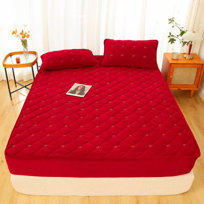 Thảm nỉ bọc đệm LYG thêu họa tiết siêu êm ái tặng kèm 2 vỏ gối cùng màu