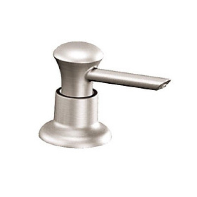 Hộp nhấn xà phòng,bằng nhựa mạ chrome,kích thước:25x100mm - 7014 , màu CHROME , hiệu Moen