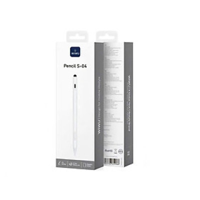 BÚT CẢM ỨNG WIWU PENCIL S-04 – Dùng cho mọi nền tảng ios và androi  iPad , Tab VIẾT MƯỢT, VẼ CHUẨN, TỪ TÍNH TIỆN LỢI - Hàng chính hãng