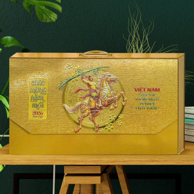 Lịch bloc 2026 - VIỆT NAM: Độc lập - Thống nhất - Đổi mới - Phát triển (23 x 46.5 cm)