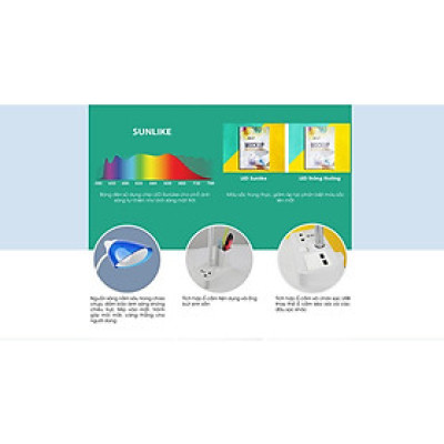 Đèn bàn LED chống cận 8W Rạng Đông RD-RL-40