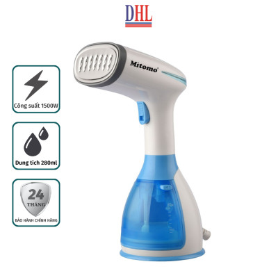 Bàn là hơi nước cầm tay Mitomo MW - 801 tích hợp 3 chế độ là hàng cao cấp công suất 1500W - bảo hành 2 năm hàng chính hãng