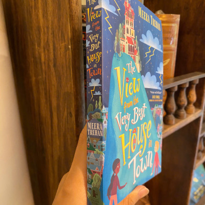 Sách - The View from the Very Best House in Town by Meera Trehan | Children