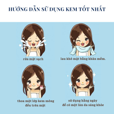 [Tặng kèm BÔNG TẨY TRANG Grenobil 150miếng/cây]KEM DƯỠNG TRẮNG TÁI TẠO DA HOLYCARE 5IN1 DAY AND NIGHT SKIN CARE CREAM 20GRAM