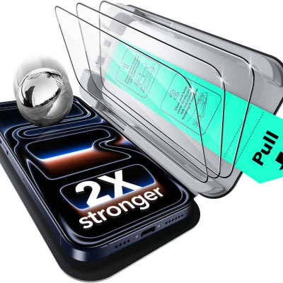 Kính Cường Lực ESR cho iPhone Air / iPhone 17 / iPhone 17 Pro / iPhone 17 Pro Max ESR UltraFit Classic Screen Protector - Hàng Chính Hãng