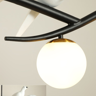 Đèn thả bàn ăn DOVE trang trí không gian phòng ăn hiện đại - Tặng kèm bóng đèn đầy đủ.