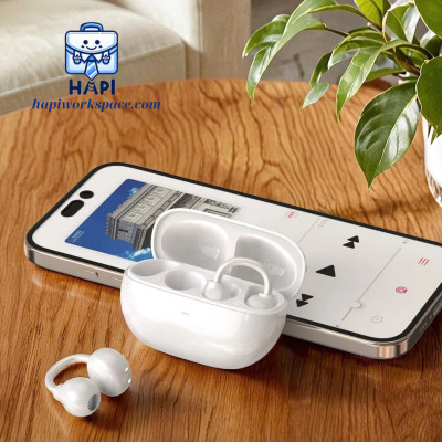 Tai nghe không dây hàng chính hãng WiWU Ai OWS Wi-Ai301. Tích hợp AI, có app thiết kế riêng với nhiều tính năng