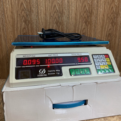 Cân tính tiền tối đa 40kg điện tử  cao cấp xuất Hàn, cân tính tiền, cân điện tử