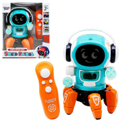 Đồ Chơi Robot Điều Khiển Từ Xa Mực Tuần Tra - Vecto VT2096/BL - Màu Xanh Dương