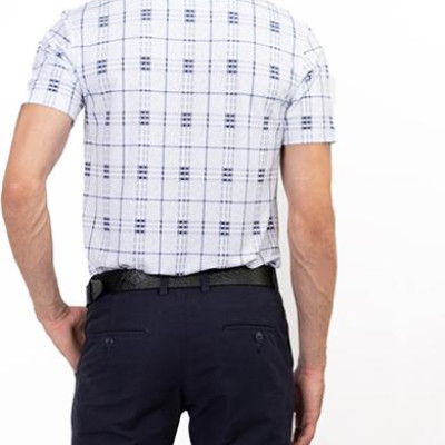 Áo Polo nam Novelty cổ sơ mi có túi NATMHCMCLR191121N