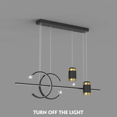 Đèn thả MONSKY ZOEY 3 chế độ ánh sáng kiểu dáng độc đáo trang trí nội thất sang trọng