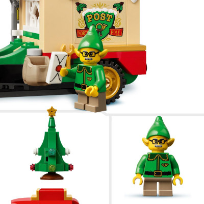 LEGO SEASONS AND OCCASIONS 40746 Đồ Chơi Lắp Ráp Xe Chở Quà Của Ông Già Noel (224 Chi Tiết)