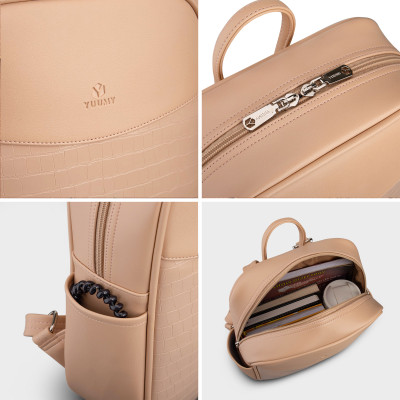 Balo Yuumy ( Thời trang nữ tiện lợi cỡ trung - Balo da Seasand YBA69 )
