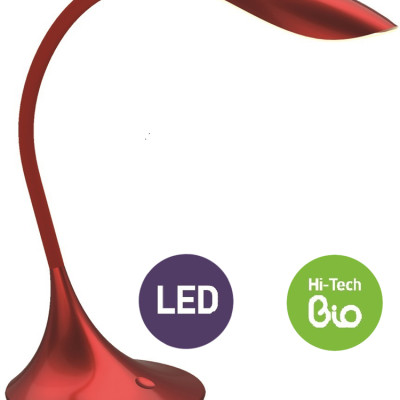 Đèn Bàn Led PROTEX PR-005L - Đỏ - Hàng Chính Hãng