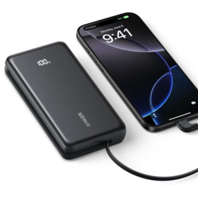 Anker Zolo Powerbank 20.000 mAh 22.5 W (Model A110E) – Pin dự phòng dung lượng lớn, sạc nhanh đa thiết bị - Hàng Chính Hãng