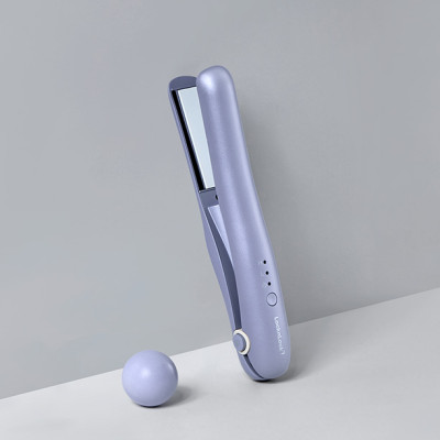 Máy duỗi tóc không dây, tấm phủ nhiệt ceramic LocknLock 15W - Màu tím - ENA224PUP - Hàng chính hãng