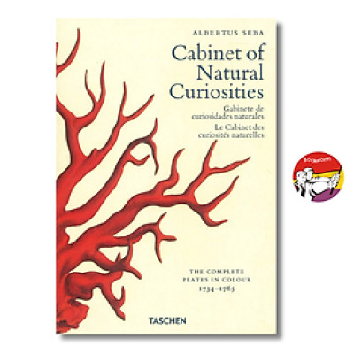 Sách - Cabinet of Natural Curiosities by Albertus Seba | Natural History - English Science Book