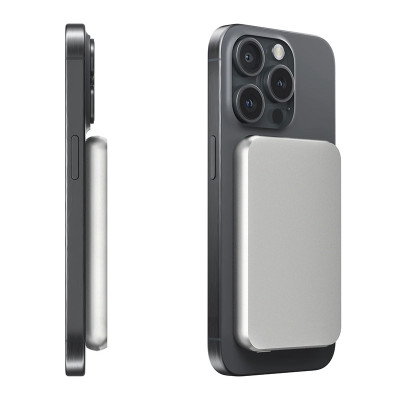 Pin Dự Phòng Không Dây MIPOW MAGLINK SLIM 5000 mAh SPQ02 Sạc Nhanh 20W Thiết Kế Siêu Mỏng Sạc Từ Tính Không Dây Hàng Chính Hãng