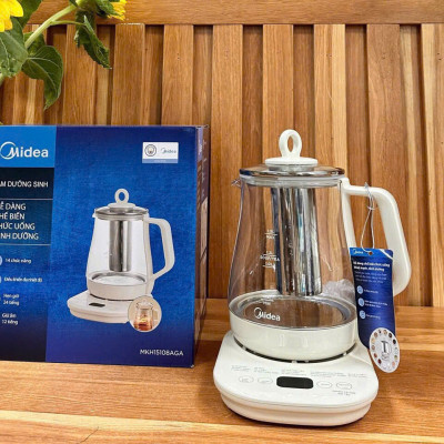 Ấm Pha Trà 14 Chức Năng Midea MKH15108A hàng chính hãng
