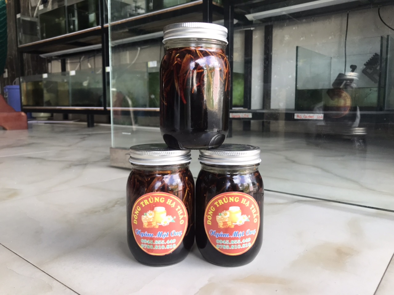 Mật Ong Đông Trùng Hạ Thảo MTCO - 600ml