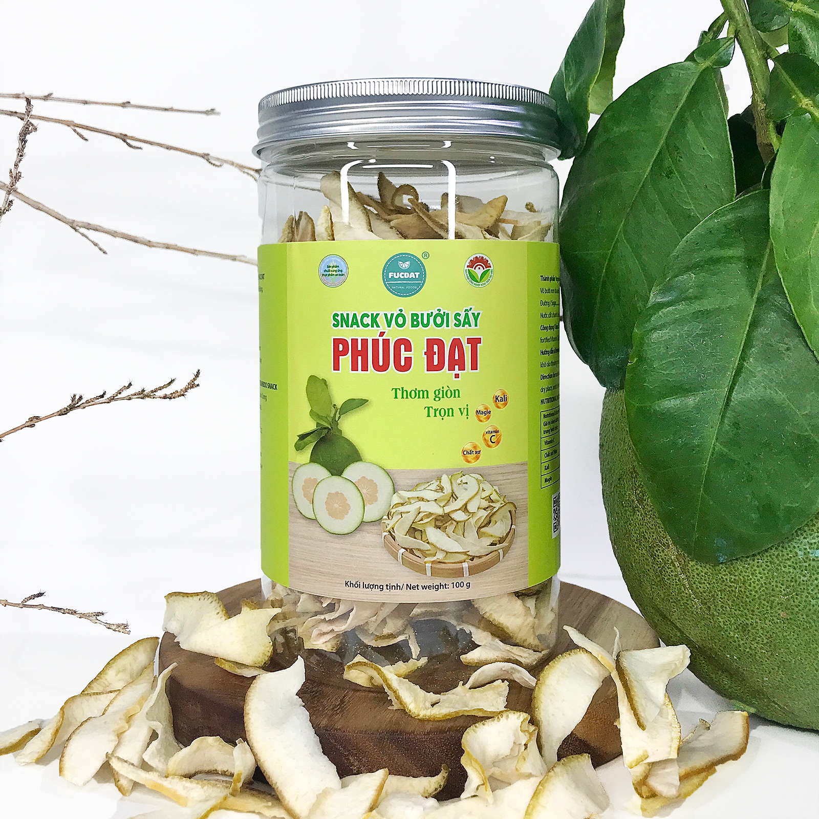 Snack Vỏ Bưởi Sấy 50gr