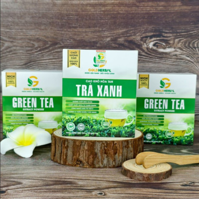 Cao Khô Hòa Tan Trà Xanh Gold Herbal