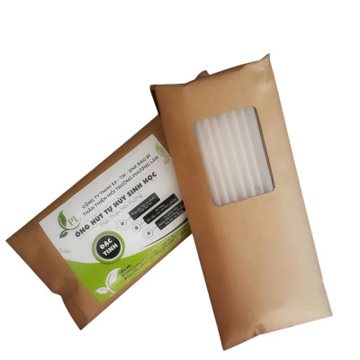 Ống Hút Tự Hủy Sinh Học