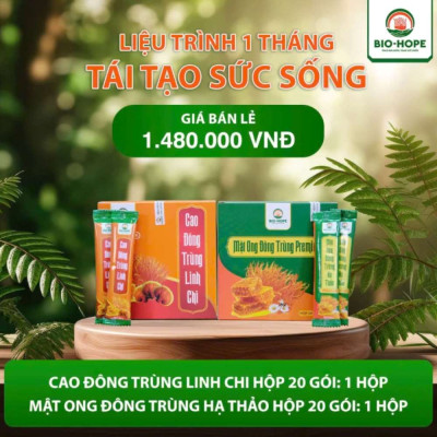 Liệu Trình Bio Hope Tái Tạo Sức Sống 2