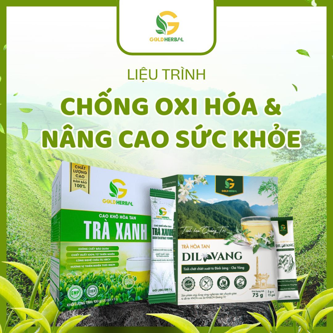 Liệu Trình Chống Oxy Hóa & Nâng Cao Sức Khỏe Tổng Thể