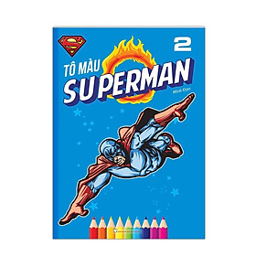 Sách - Tô Màu Superman - Tập 2 - Minh Thắng