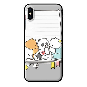 Ốp in cho iPhone XS MAX 3 Chú Gấu 3 - Hàng chính hãng