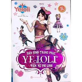 Sách - Dán Hình Trang Phục Yeloli - Tiên Nữ Phi Linh - Minh Thắng