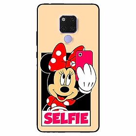 Ốp lưng dành cho Huawei Mate 20 mẫu Chuột Nữ Chụp Hình
