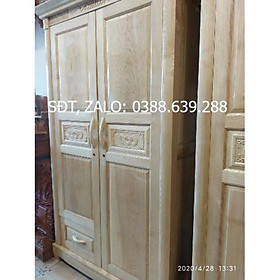 Tủ Áo 2 cánh gỗ Sồi