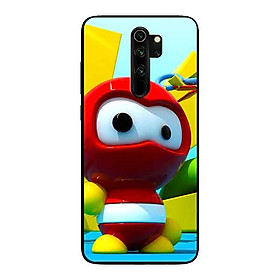 Ốp Lưng in cho Xiaomi Redmi Note 8 Pro Mẫu Robot Vui Nhộn - Hàng Chính Hãng