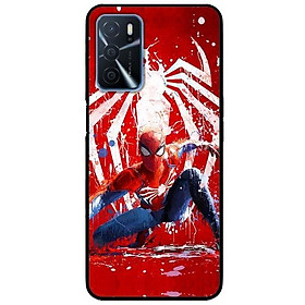 Ốp lưng dành cho Oppo A16 mẫu Người Nhện Trắng